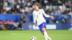 Antoine Griezmann lors du match de préparation à l'Euro 2024 entre la France et le Canada (0-0), le 9 juin 2024