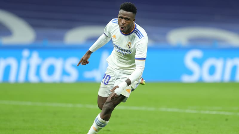 Real Madrid: Ancelotti encense Vinicius qui a