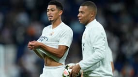 Jude Bellingham et Kylian Mbappé le 22 octobre 2024