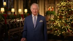 Le roi Charles III dans la vidéo de son allocution de Noël 2022, la première de son règne