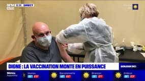 Digne-les-Bains: la vaccination monte en puissance, jusqu'à 1000 doses par semaine