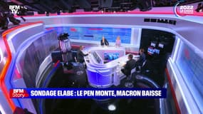 Story 2 : Marine Le Pen monte et Emmanuel Macron baisse dans les intentions de vote selon un sondage Elabe - 27/10