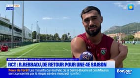 RCT: Rayan Rebbadj de retour pour une quatrième saison après son titre olympique
