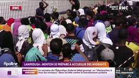 Lampedusa: Menton se prépare à accueillir des migrannts