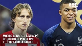 Mercato : Modric suggère à Mbappé de quitter le PSG et une Ligue 1 trop facile à gagner 
