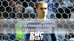 Équipe de France : Griezmann est "content" de sa première période face au Danemark