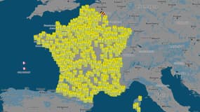 "Gilets jaunes": la carte de tous les blocages prévus le 17 novembre