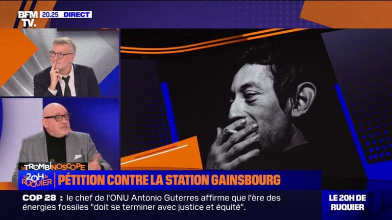 LE TROMBINOSCOPE - Pétition contre la station Serge Gainsbourg