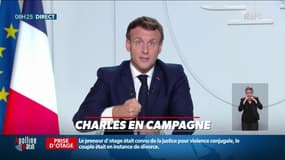 Charles en campagne : La polémique autour d'Emmanuel Macron testé positif au Covid - 18/12