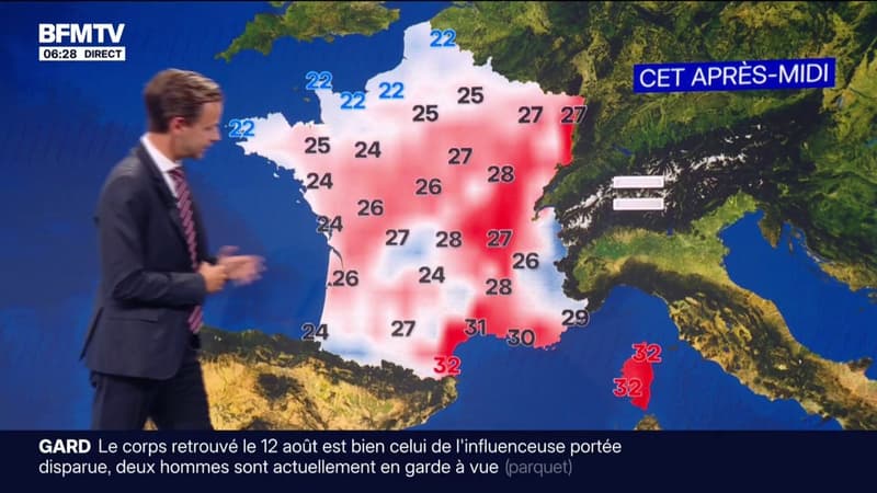 Trois départements en vigilance orange aux orages: la météo du jeudi 20 août
