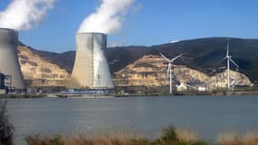 Le site nucléaire de Tricastin dans la Drôme.