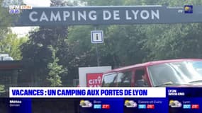 Vacances: un camping aux portes de Lyon