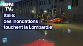 En Italie, de fortes précipitations provoquent des inondations, particulièrement en Lombardie