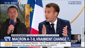 Olivier Besancenot sur les annonces du Président: "On a l'impression que c'est une synthèse entre Hollande et Sarkozy réunis"