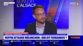 Législatives dans le Bas-Rhin: Emmanuel Fernandes (Nouveau Front populaire) revient sur ses liens avec Jean-Luc Mélenchon