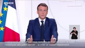 Emmanuel Macron: "Je ne rendrai pas la vaccination obligatoire" contre le Covid-19