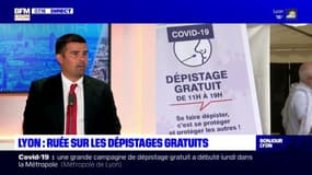 Dépistage gratuit dans le métro à Lyon: "900 personnes par jour" depuis le lancement, selon l'ARS