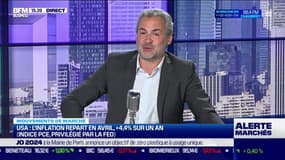 David Kruk (La Financière de l'Echiquier) : USA, l'inflation repart en avril, +4,4% sur un an (Indice PCE, privilégié par la FED) - 26/05