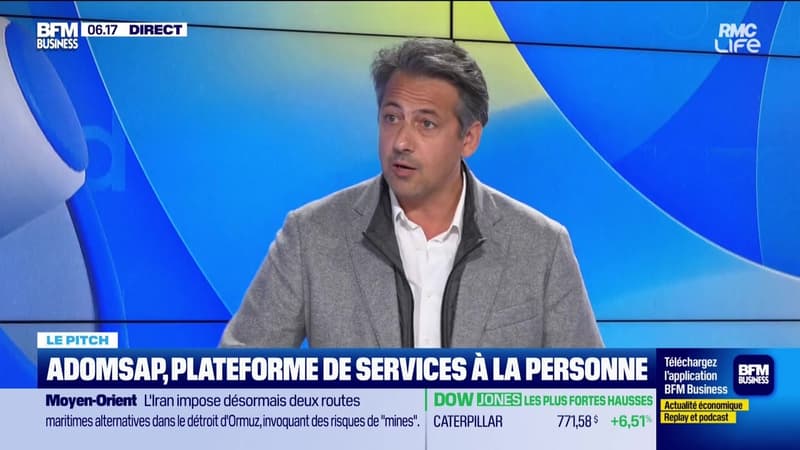 Le Pitch : AdomSAP, plateforme de services à la personne - 09/04