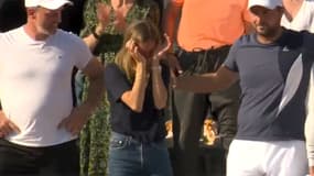 La grande émotion de l'épouse de Lucas Pouille