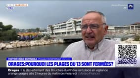 Orages: les plages de Marseille fermées, la qualité de l'eau doit être contrôlée 