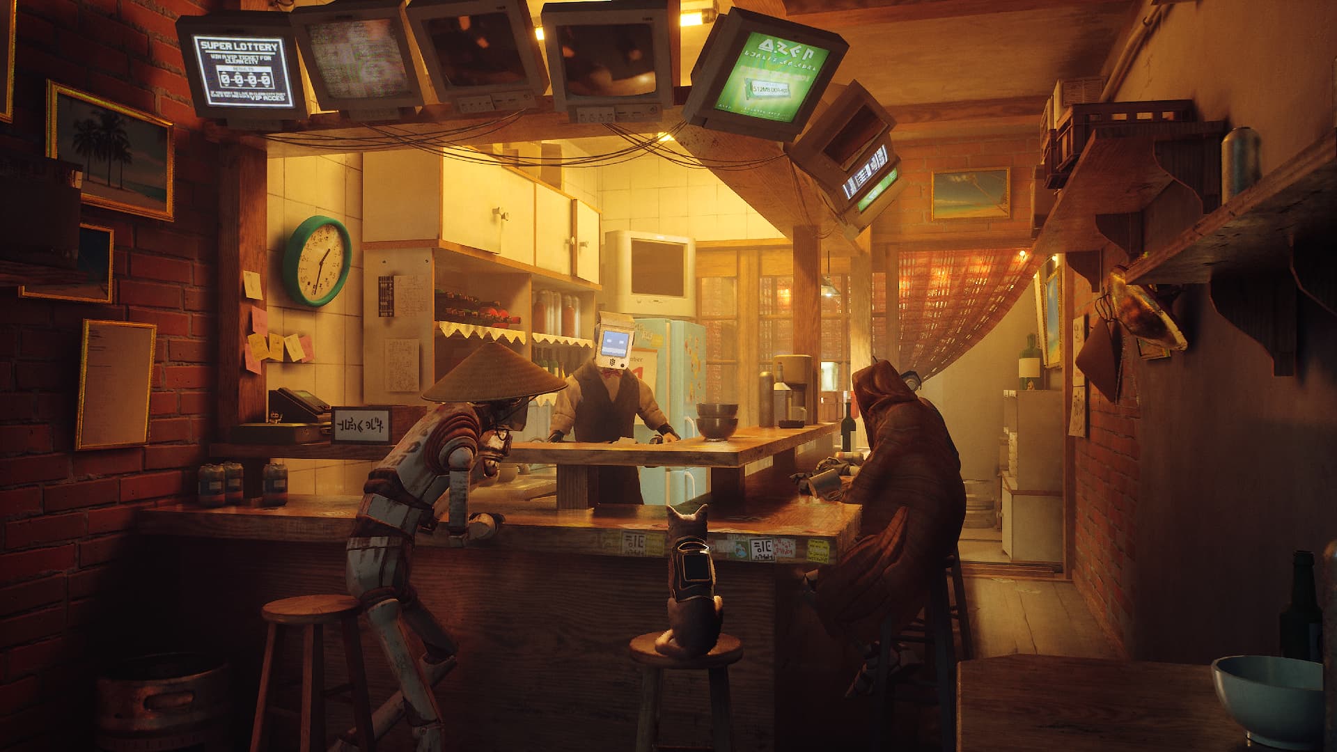 Le jeu vidéo Stray.