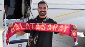 Ilkay Gündogan à son arrivée à Galatasaray le 2 septembre 2025