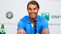 Rafael Nadal en conférence de presse, le 25 mai 2024, avant son entrée en lice à Roland-Garros