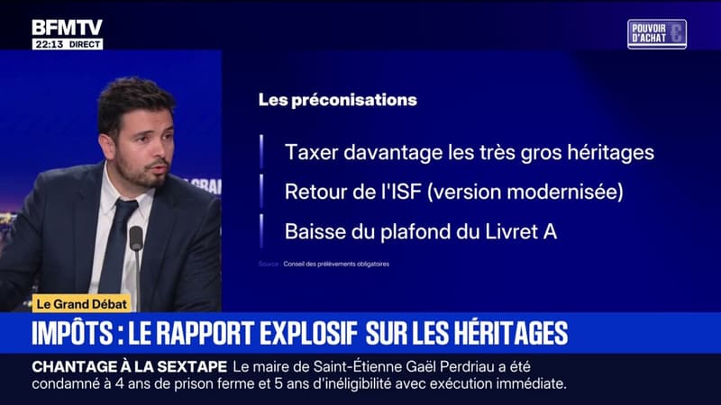Héritage, livret A...: un rapport explosif relance le débat sur la fiscalité