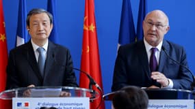 Le vice-premier ministre chinois Ma Kai, et Michel Sapin s'étaient rencontrés à Paris en novembre 2016.