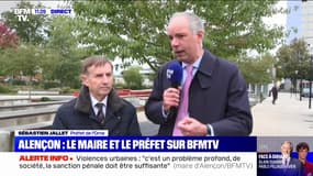 Sébastien Jallet, préfet de l'Orne: "Il y a un lien direct entre l'action de la police contre la drogue à Perseigne, et ce qu'on a connu hier soir sur le quartier"