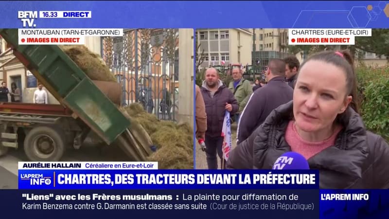 Chartres: un collectif d'agriculteurs demande à être reçu par le préfet d'Eure-et-Loir