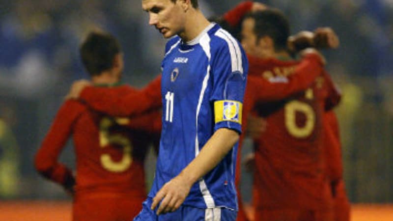 Dzeko, dépité en 2009, retrouve le Portugal avec un air de revanche ce soir pour les barrages de l'Euro 2012
