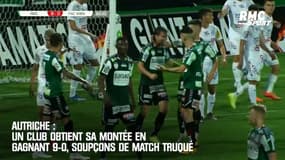  Autriche : Un club obtient sa montée en gagnant 9-0, soupçons de match truqué