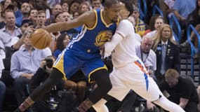 Kevin Durant face à Andre Roberson