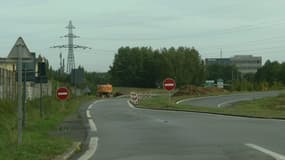 L'opération policière était menée au niveau de la bretelle de sortie de la rocade à Rennes.