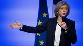 Valérie Pécresse, candidate LR à la présidentielle, le 18 mars 2022 à Toulouse