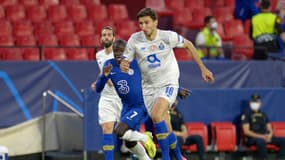 N'Golo Kanté lors de Chelsea-Porto