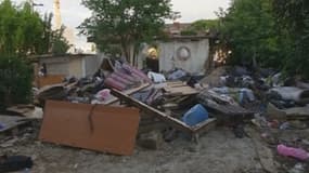 C'est dans ce camp, désormais désert, que vivait la famille de la victime.