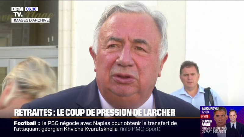 Réforme des retraites: le président du Sénat ne veut 