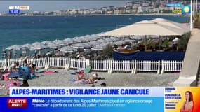 Alpes-Maritimes: le département placé en vigilance jaune "canicule" ce dimanche