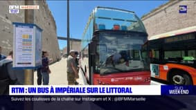 Marseille: la RTM renforce la desserte du littoral avec un bus à impériale