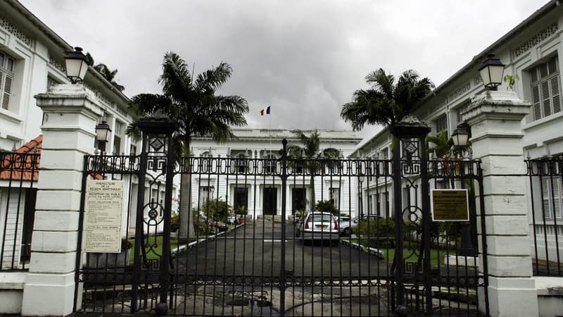 La préfecture de la Martinique, à Fort-de-France.