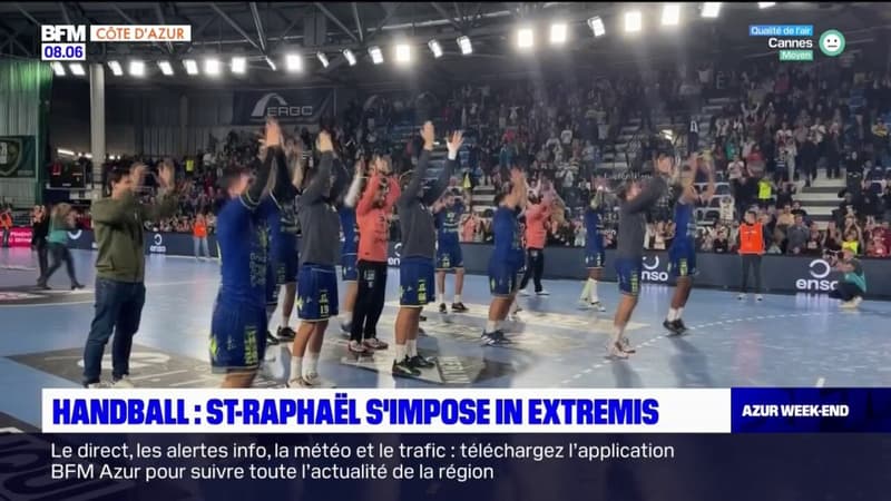Handball: Saint-Raphaël s'impose in extremis contre Istres