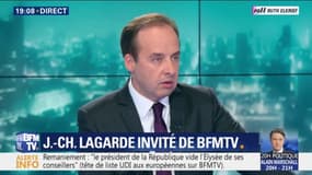 Jean-Christophe Lagarde sur François Hollande: "Je comprends qu'il en veuille presque à mort à Emmanuel Macron"