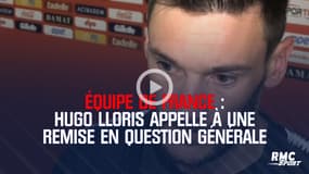 Équipe de France : Hugo Lloris appelle à une remise en question générale