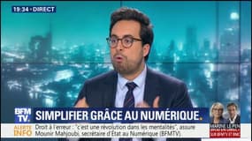 Le secrétaire d'Etat Mounir Mahjoubi veut donner "à chaque Français l'indépendance vis-à-vis du numérique"