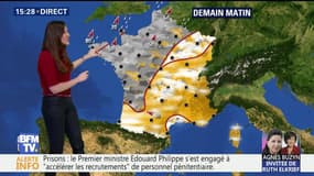 La météo pour ce mercredi 24 janvier 2018