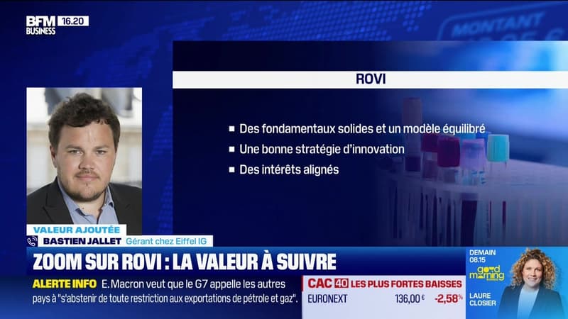 Valeur ajoutée : Ils apprécient Laboratorios Farmaceuticos Rovi - 11/03