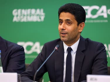 Nasser Al-Khelaïfi, a été réélu à la tête de l'ECA le 7 septembre 2023